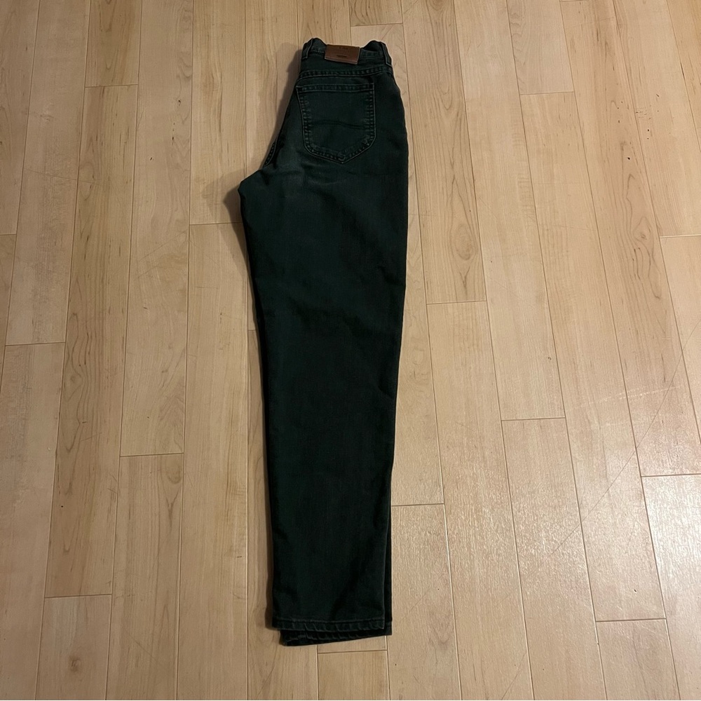 Lee Women's Dark Green Jeans 28x 29